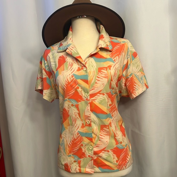 NWT SKATIE Wyatt Sunset Blouse size M - Picture 2 of 6